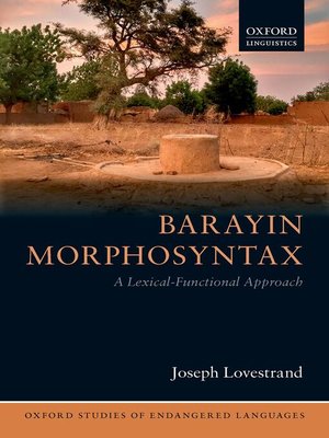 cover image of Barayin Morphosyntax